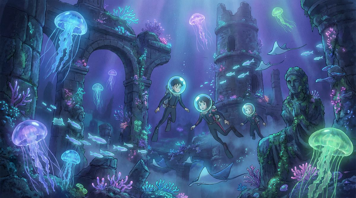 草莓视频精选动漫：海底冒险深海奇遇